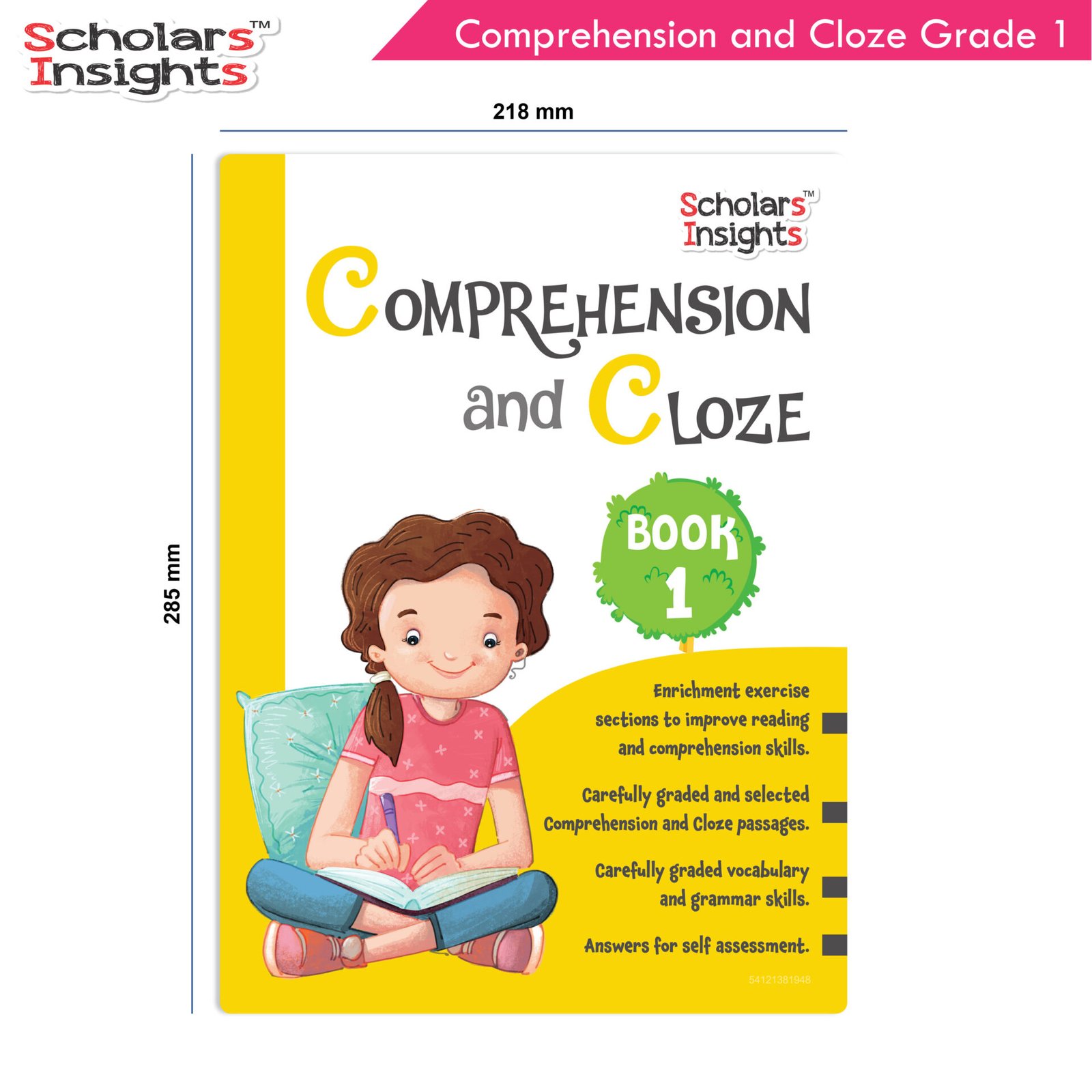 Scholars Insights Comprehension and Cloze Grade 1 2 1