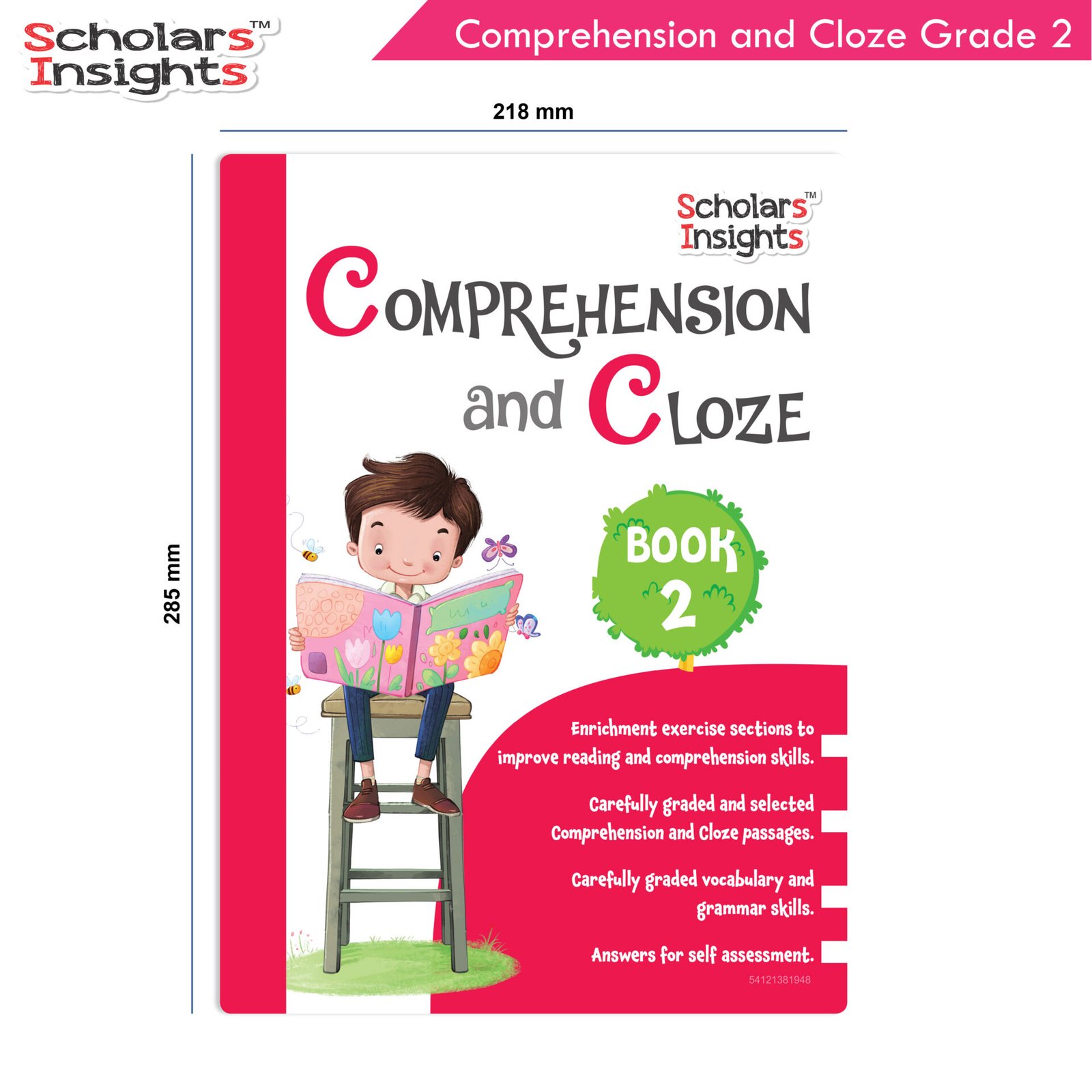 Scholars Insights Comprehension and Cloze Grade 2 2 1