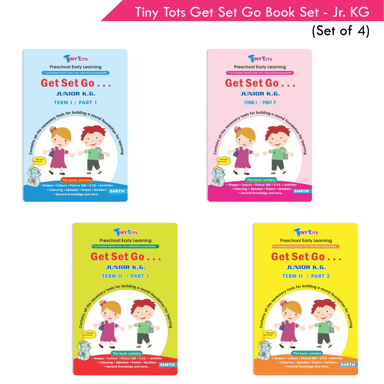 Tiny Tots Get Set Go Book Set Jr. KG Set of 4 1 scaled