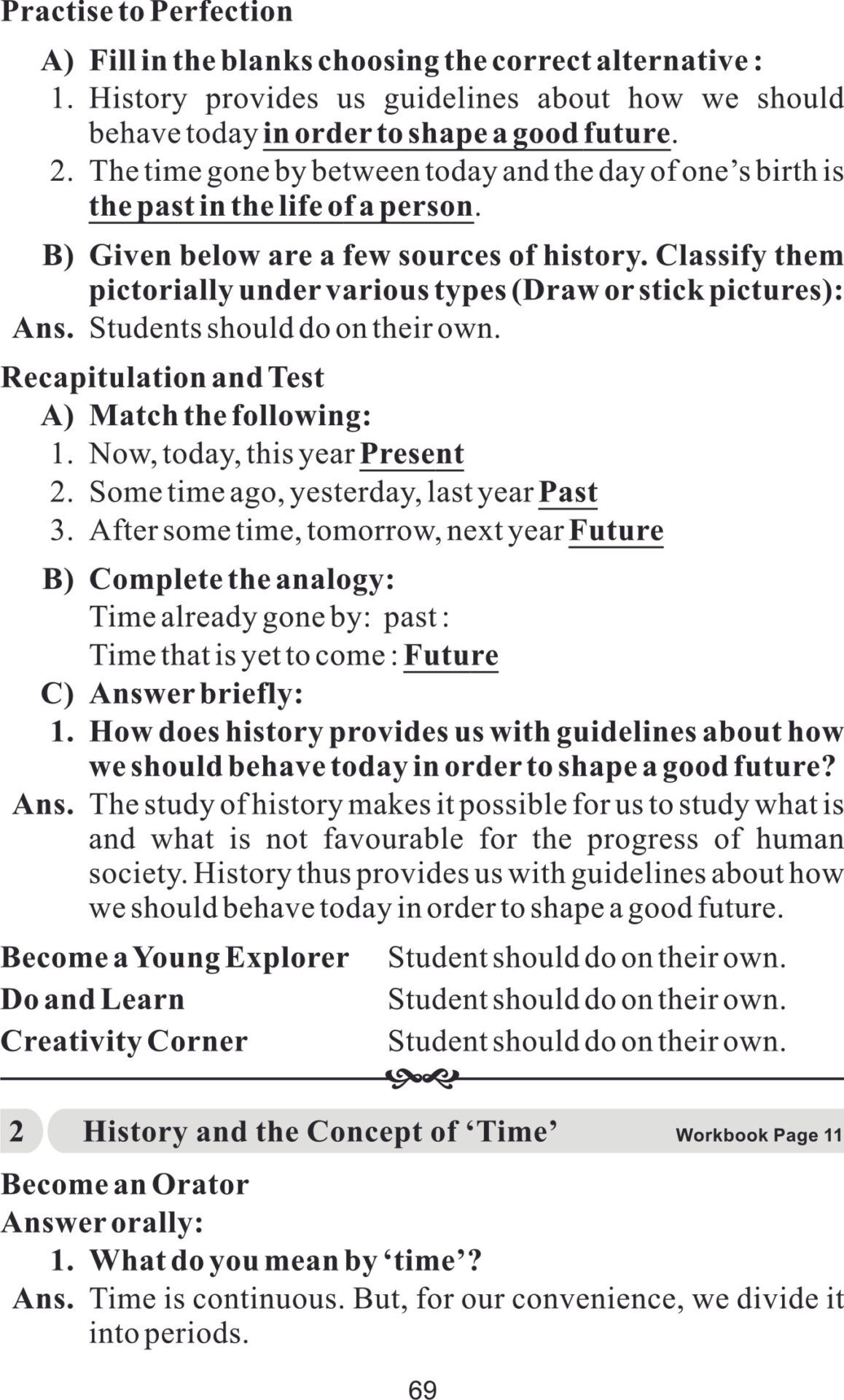 EVS WORK BOOK SOLUTIONS - EVS - Notes - Teachmint