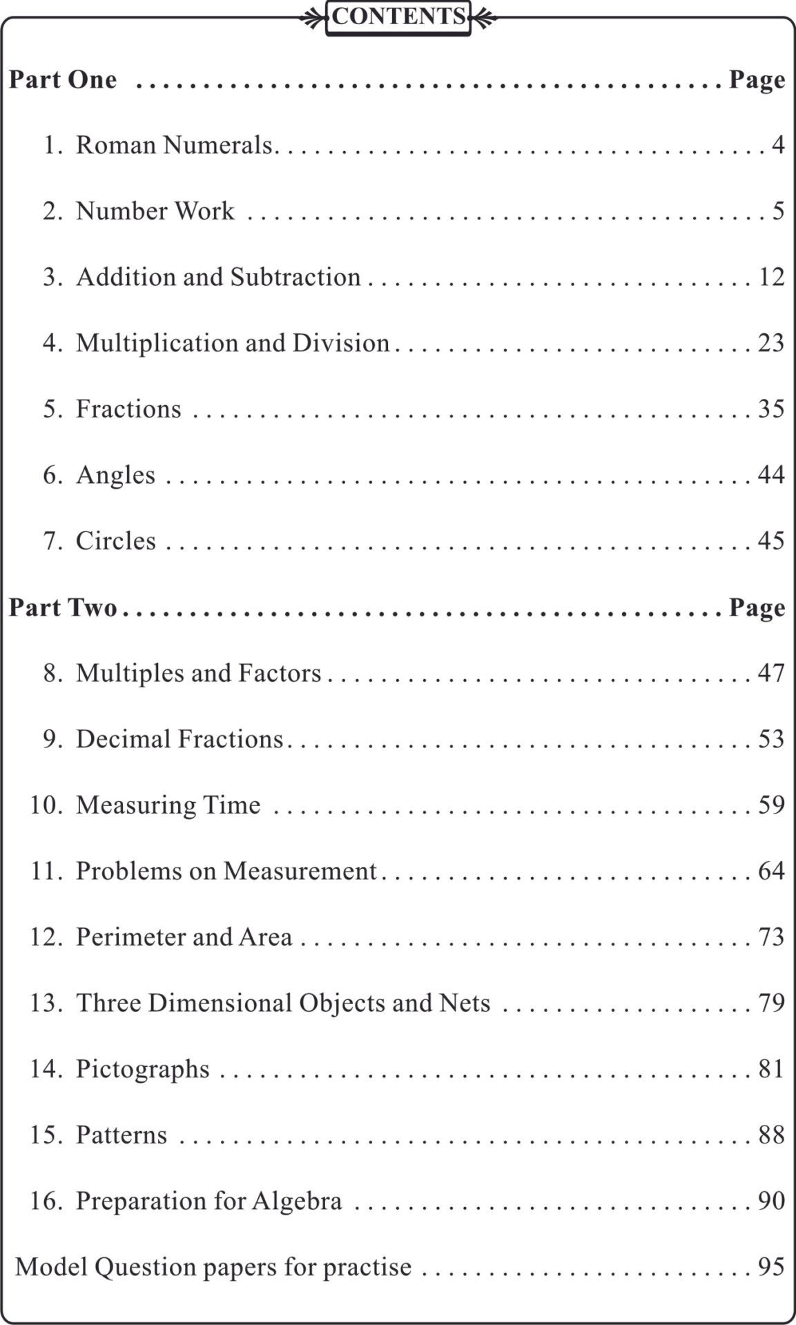 Nigam CCE Scholar Workbooks Ready Answers Mathematics Standard 5 2