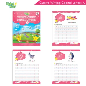 Rising Star Cursive Alphabet Letter Writing Book Set (Set of 3)