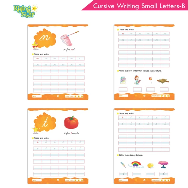 Rising Star Cursive Alphabet Letter Writing Book Set (Set of 3) - Image 5