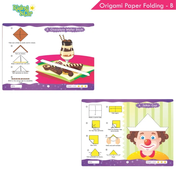 Rising Star Drawing and Colouring and Origami Activity Book for Senior KG (Set of 3) - Image 7