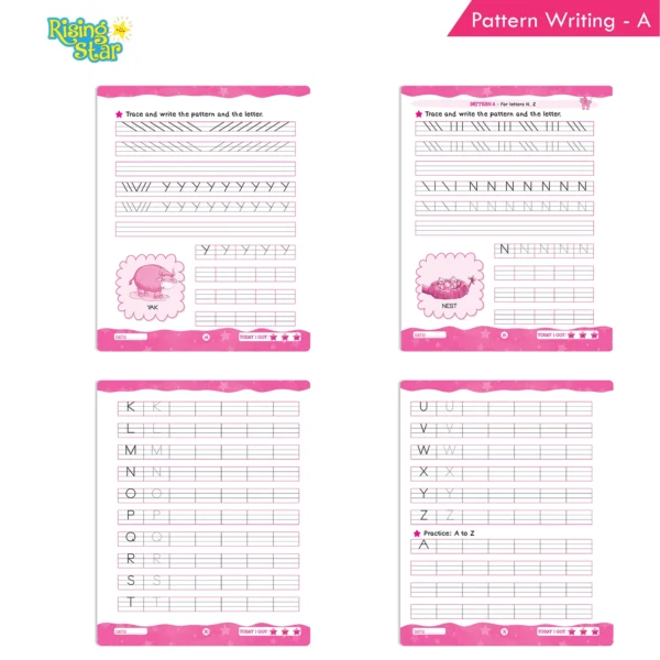 Rising Star Pattern Writing Book Set (Set of 3) - Image 3