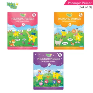 Rising Star Phonopic Primer (With Vowel Stories) Book Set (Set of 3)