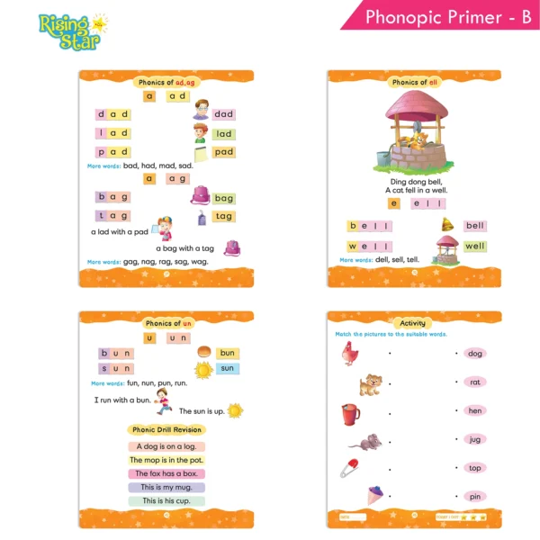 Rising Star Phonopic Primer (With Vowel Stories) Book Set (Set of 3) - Image 5