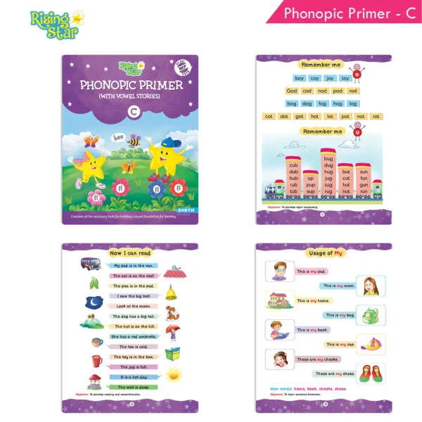 Rising Star Phonopic Primer (With Vowel Stories) Book Set (Set of 3) - Image 6