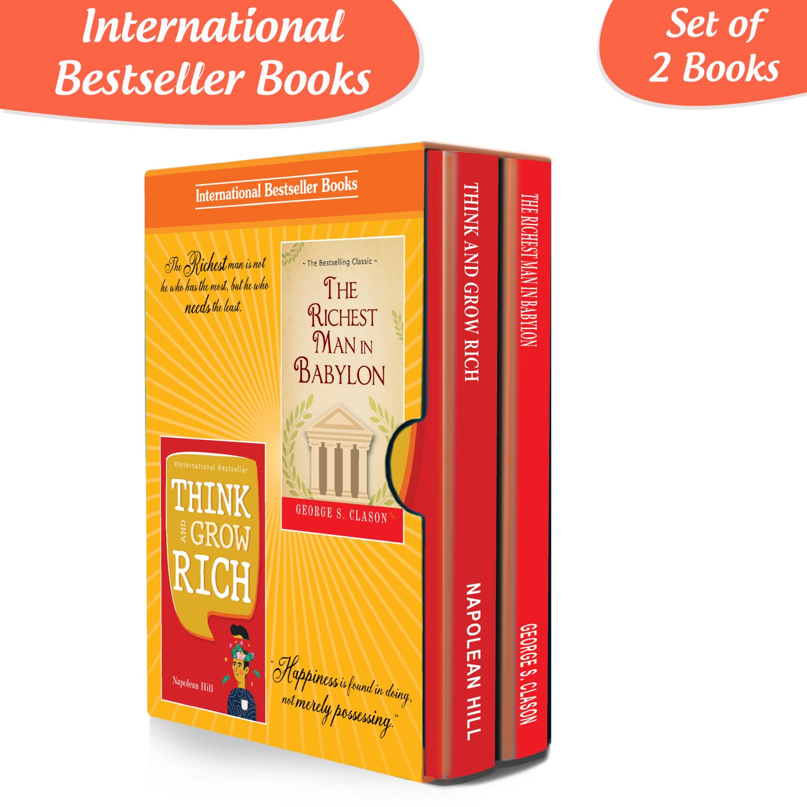The Secrets of Success Personality Growth Wealth Books Set Set of 2 1