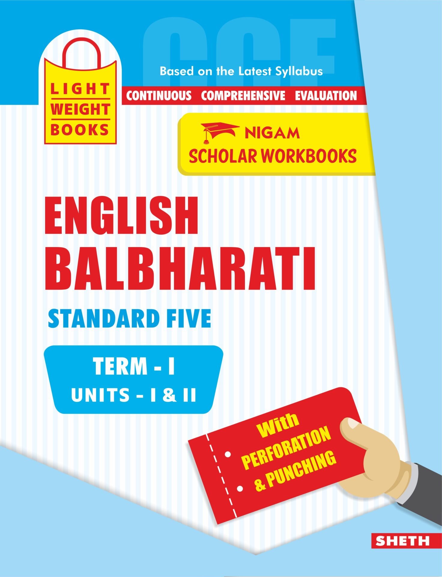 CCE Pattern Nigam Scholar Workbooks English Balbharati Standard 5 Term 1 1