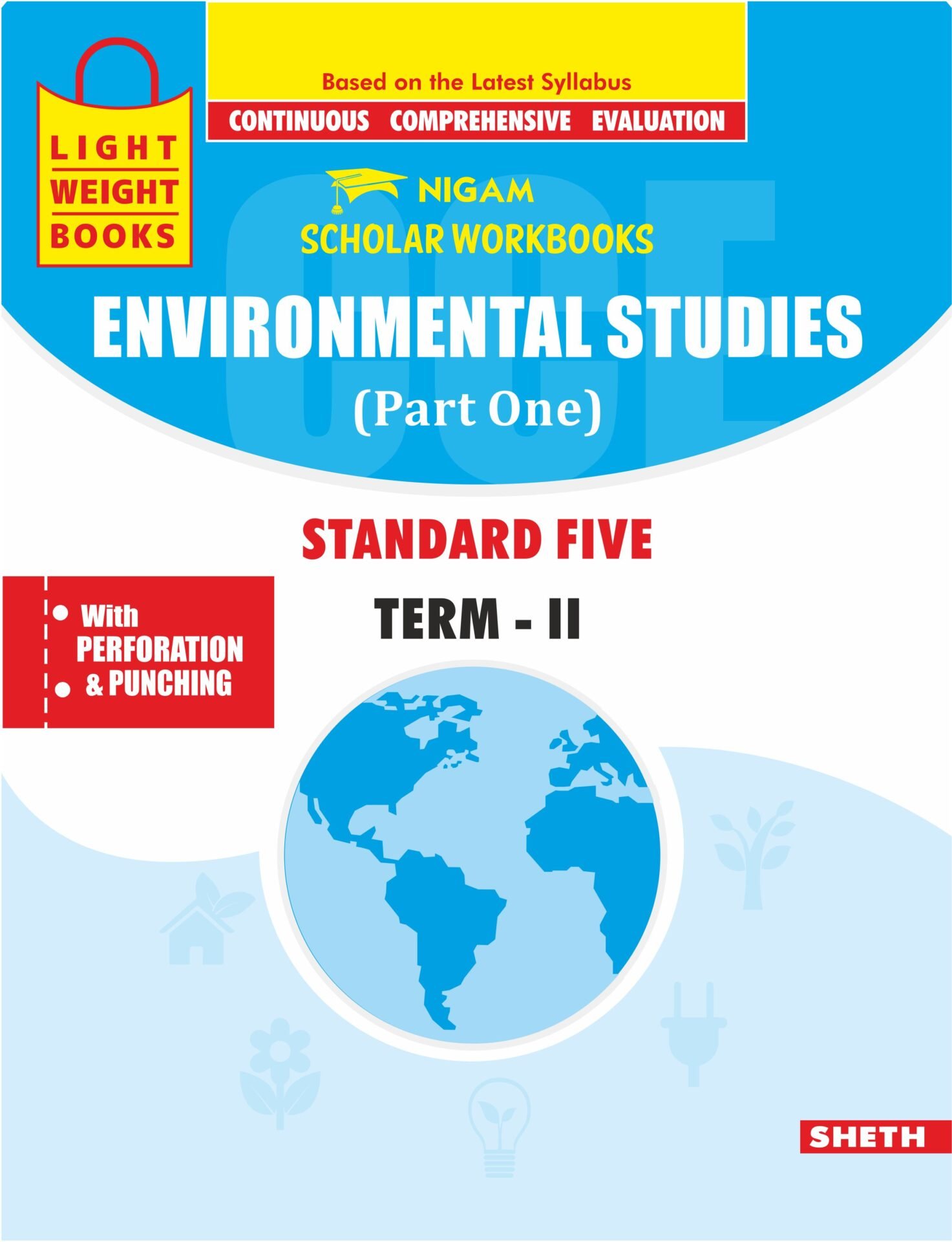 CCE Pattern Nigam Scholar Workbooks Environmental Studies EVS Part One Standard 5 Term 2 1