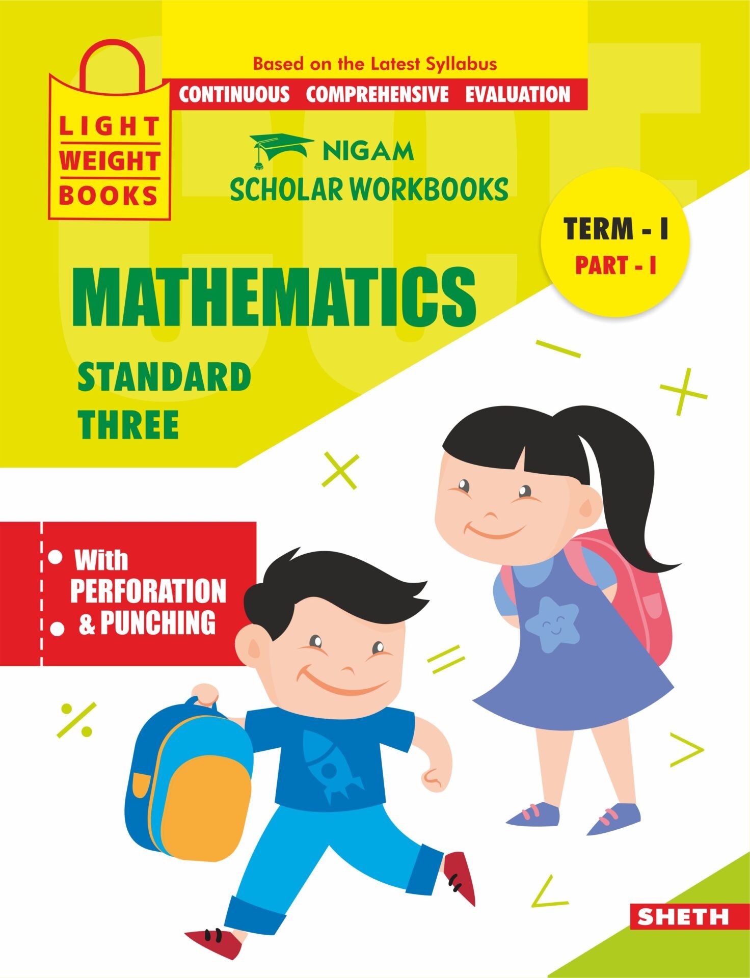 CCE Pattern Nigam Scholar Workbooks Mathematics Standard 3 Term 1 Part 1 1