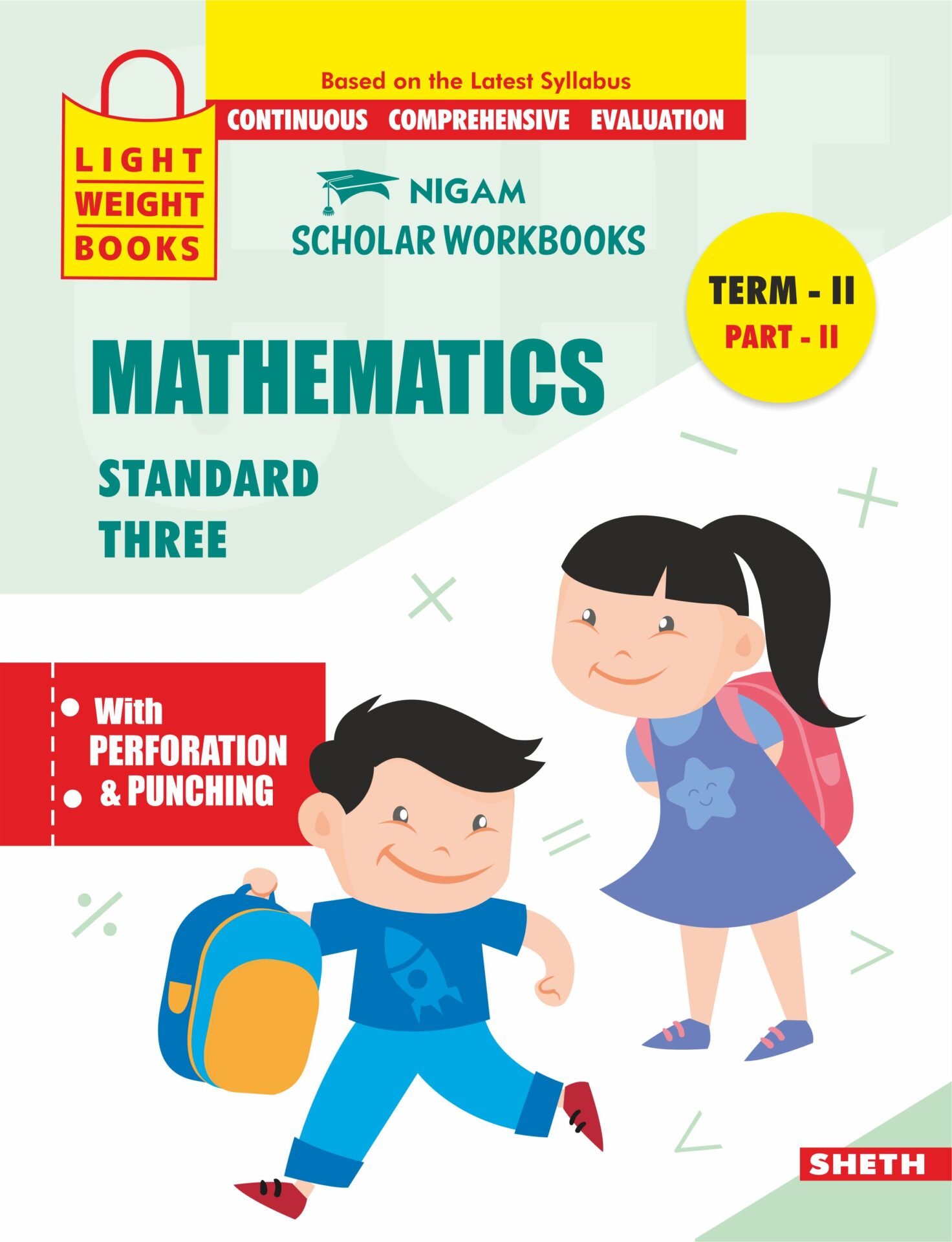 CCE Pattern Nigam Scholar Workbooks Mathematics Standard 3 Term 2 Part 2 1