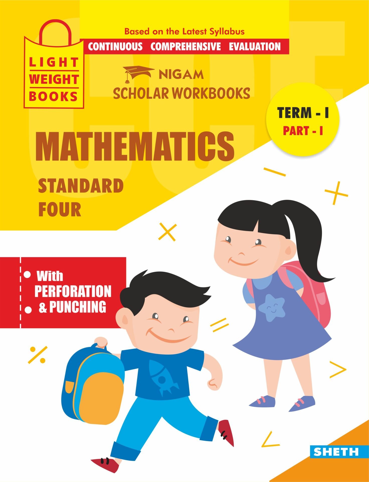 CCE Pattern Nigam Scholar Workbooks Mathematics Standard 4 Term 1 Part 1 1