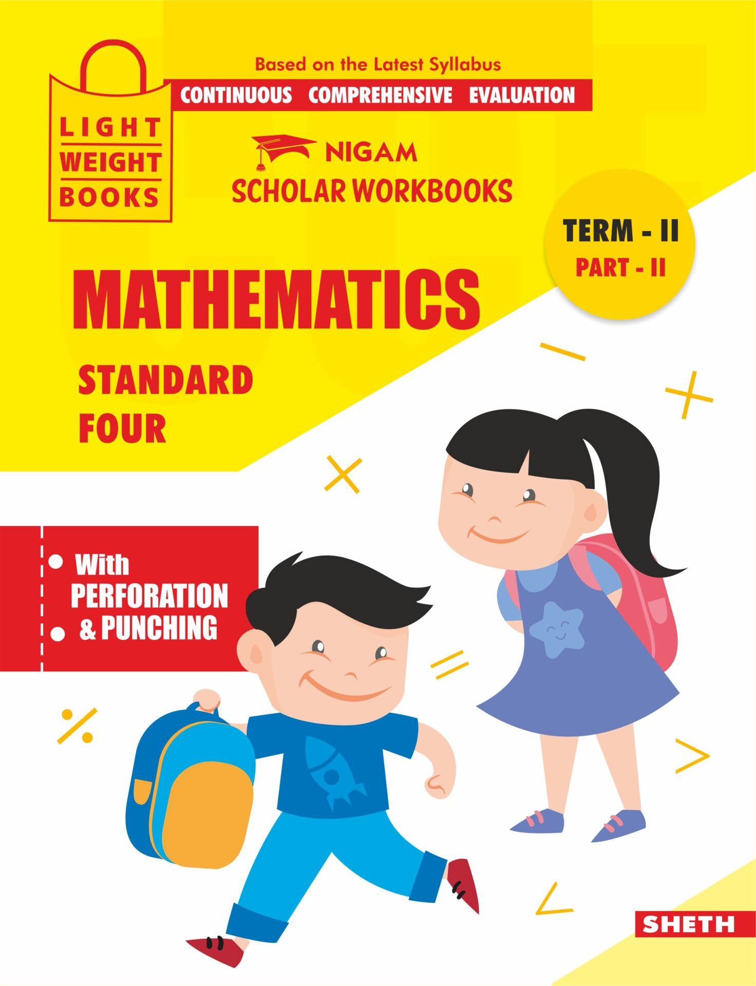CCE Pattern Nigam Scholar Workbooks Mathematics Standard 4 Term 2 Part 2 1