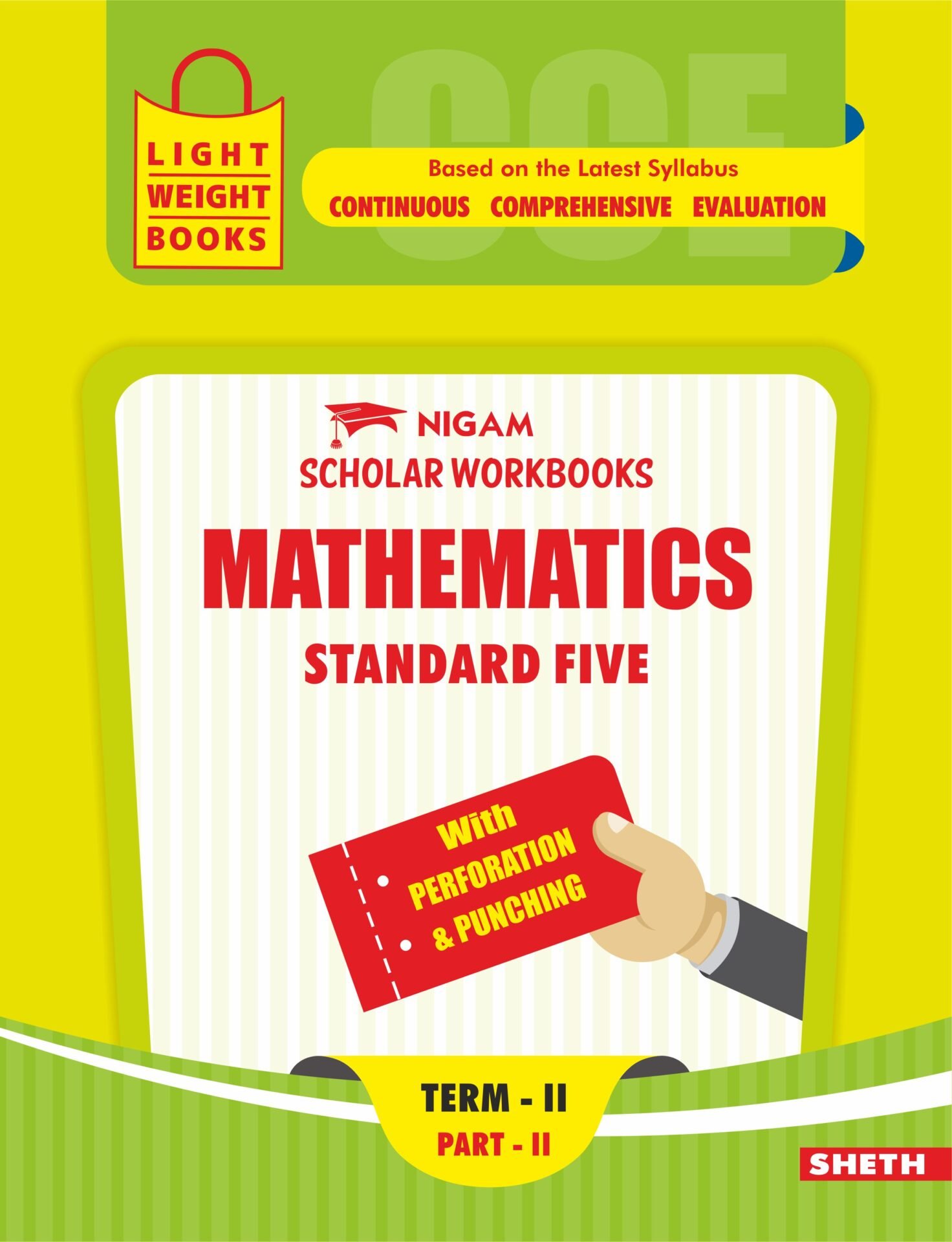 CCE Pattern Nigam Scholar Workbooks Mathematics Standard 5 Term 2 Part 2 1