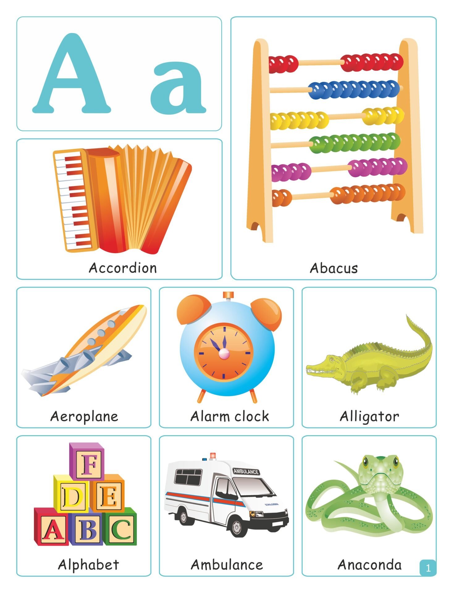 Jolly Kids ABC Picture Dictionary 1