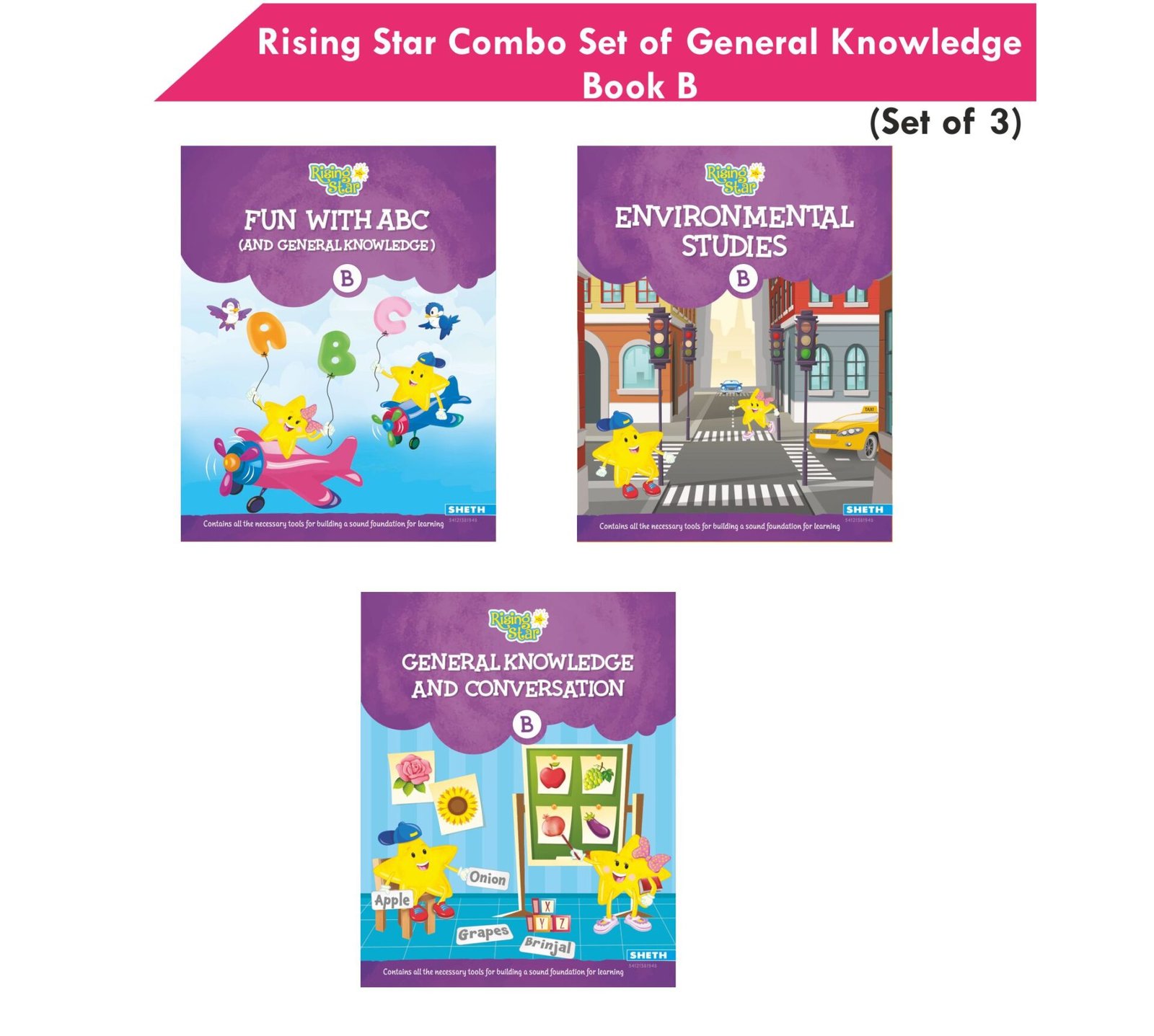 Rising Star Combo Set of General Knowledge Book Set B Set of 3 1