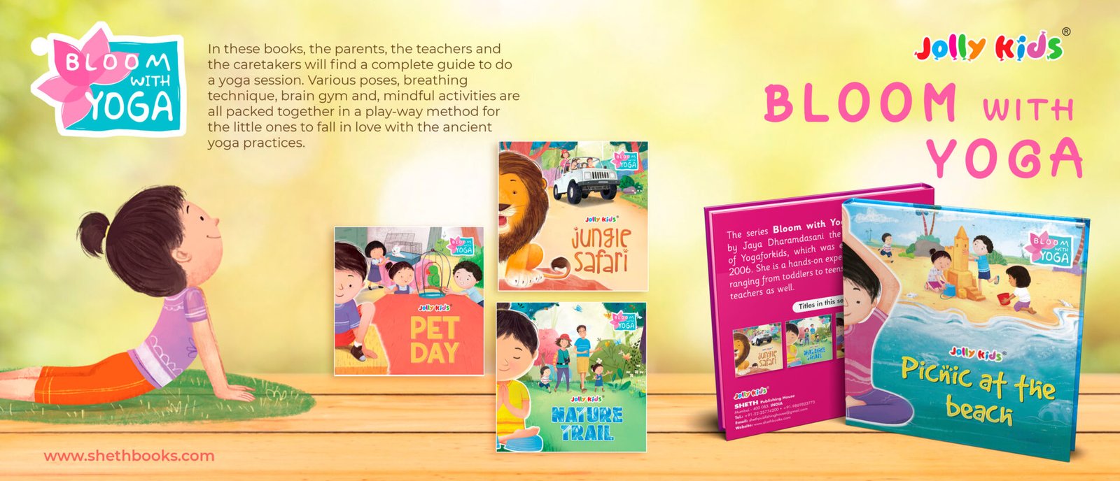 Jolly Kids Bloom with Yoga Series