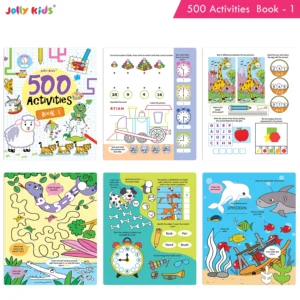 Jolly Kids 500 Activities Books (set of 4)