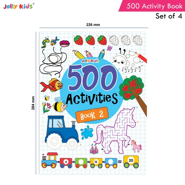 Jolly Kids 500 Activities Books (set of 4) - Image 9