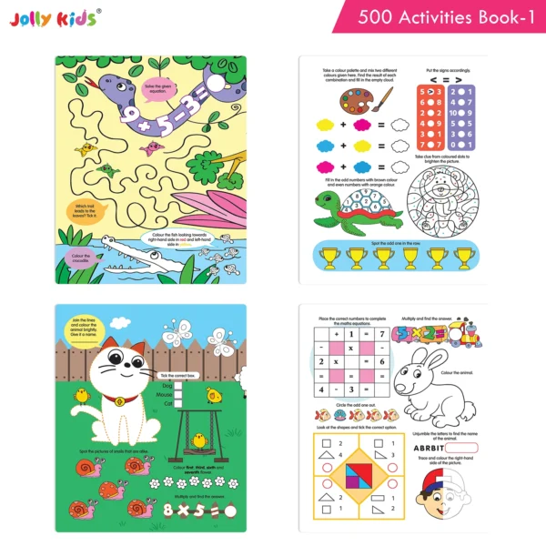 Jolly Kids 500 Activities Book 1 - Image 3