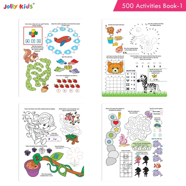 Jolly Kids 500 Activities Book 1 - Image 4