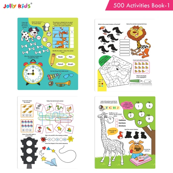 Jolly Kids 500 Activities Book 1 - Image 5