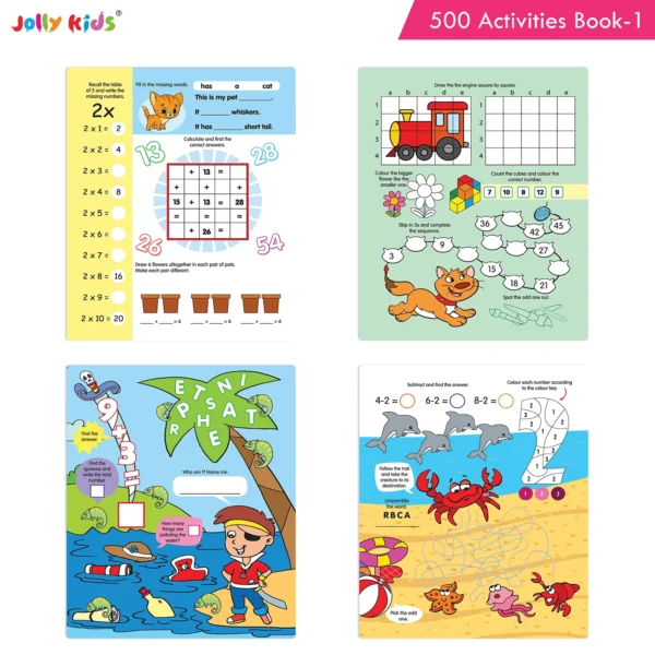 Jolly Kids 500 Activities Book 1 - Image 6