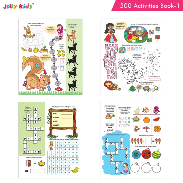 Jolly Kids 500 Activities Book 1 - Image 8