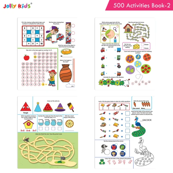 Jolly Kids 500 Activities Book 2 - Image 4