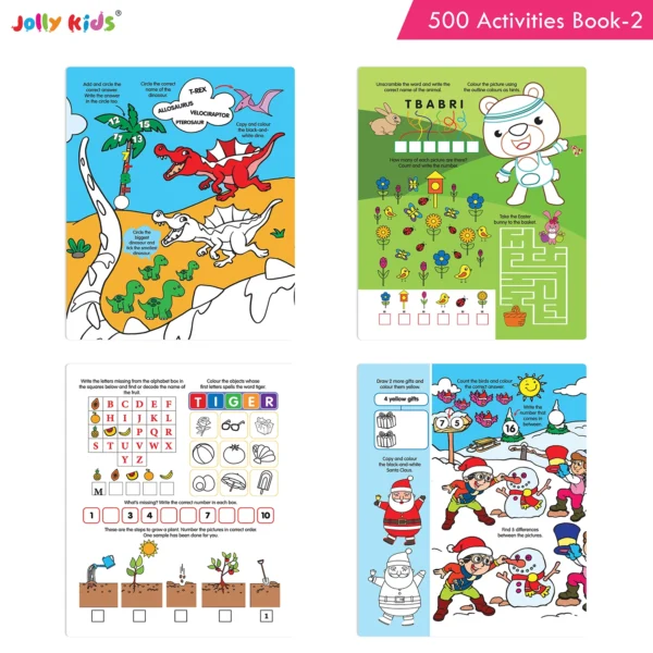 Jolly Kids 500 Activities Book 2 - Image 5