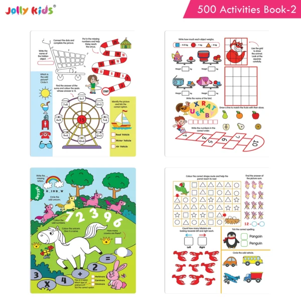 Jolly Kids 500 Activities Book 2 - Image 8