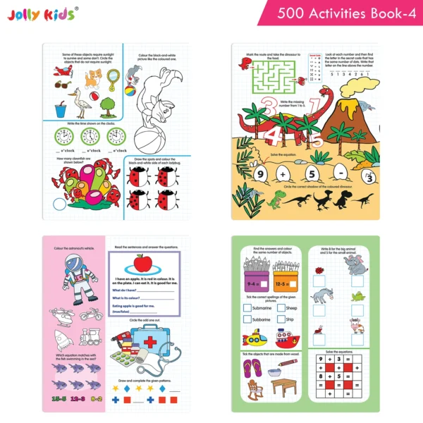 Jolly Kids 500 Activities Book 4 - Image 4