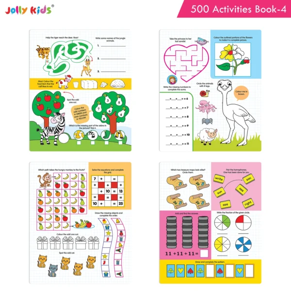 Jolly Kids 500 Activities Book 4 - Image 5