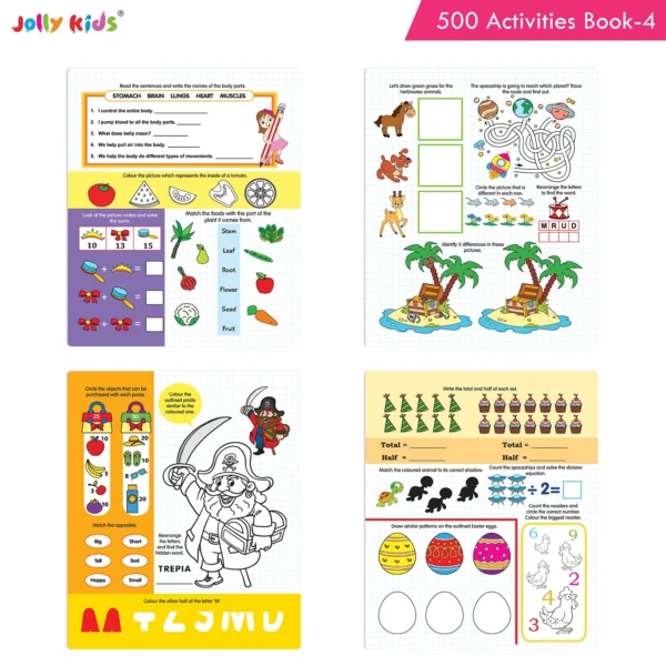 Jolly Kids 500 Activities Book 4 - Image 6