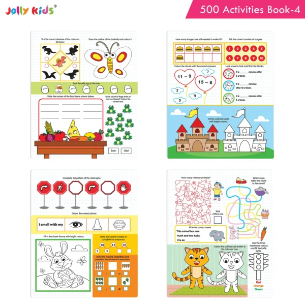 Jolly Kids 500 Activities Book 4 - Image 7