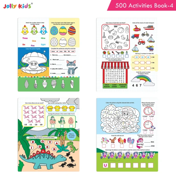 Jolly Kids 500 Activities Book 4 - Image 8