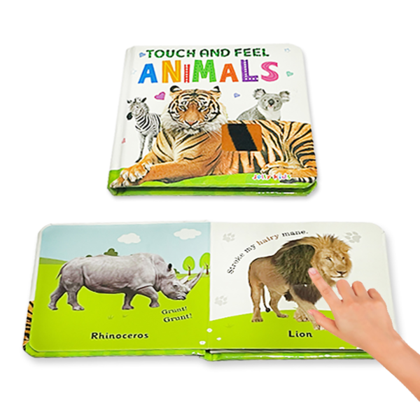 Jolly Kids Touch and Feel Alphabet-Numbers-My First Words-Animals Picture Learning Sensory Development Padded Board Books Set of 4 for Infants, Toddlers Gift Ages 0-24 Months - Image 10