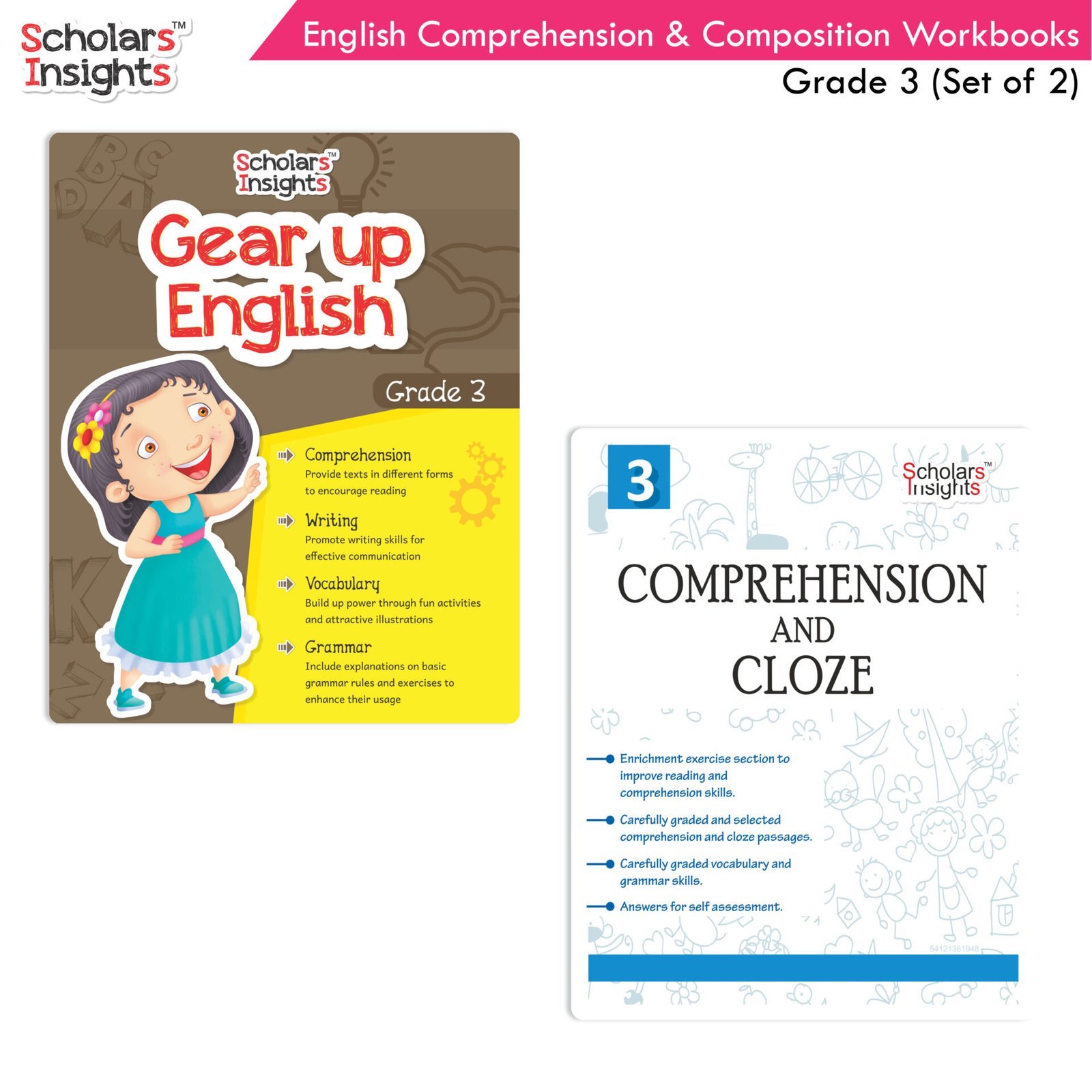 Scholars Insights English Comprehension Composition Workbook Grade 3 1