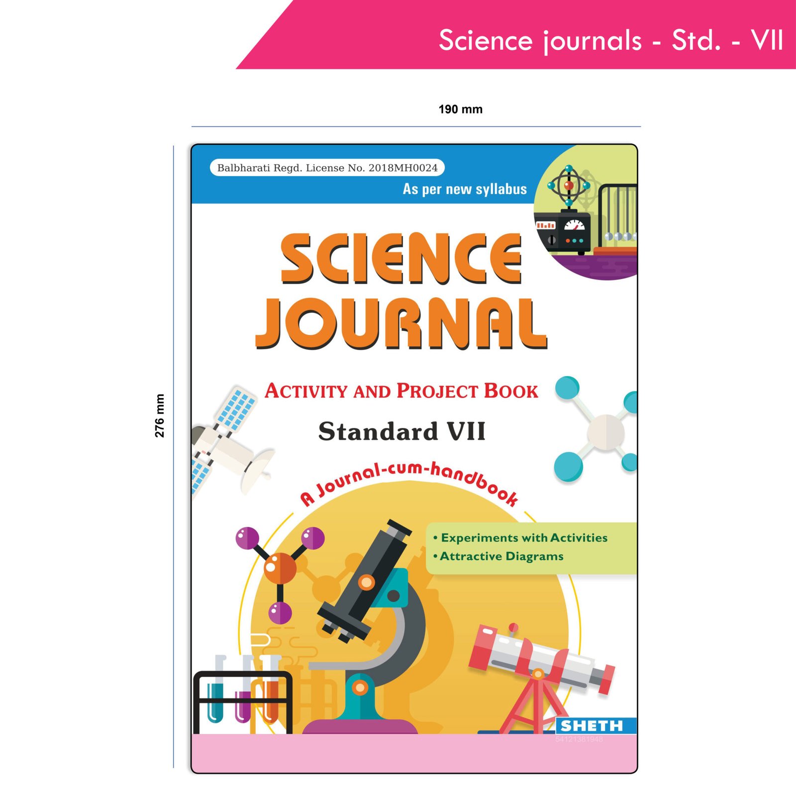 Nigam Science Journal Activity And Project Book Std. 7 2