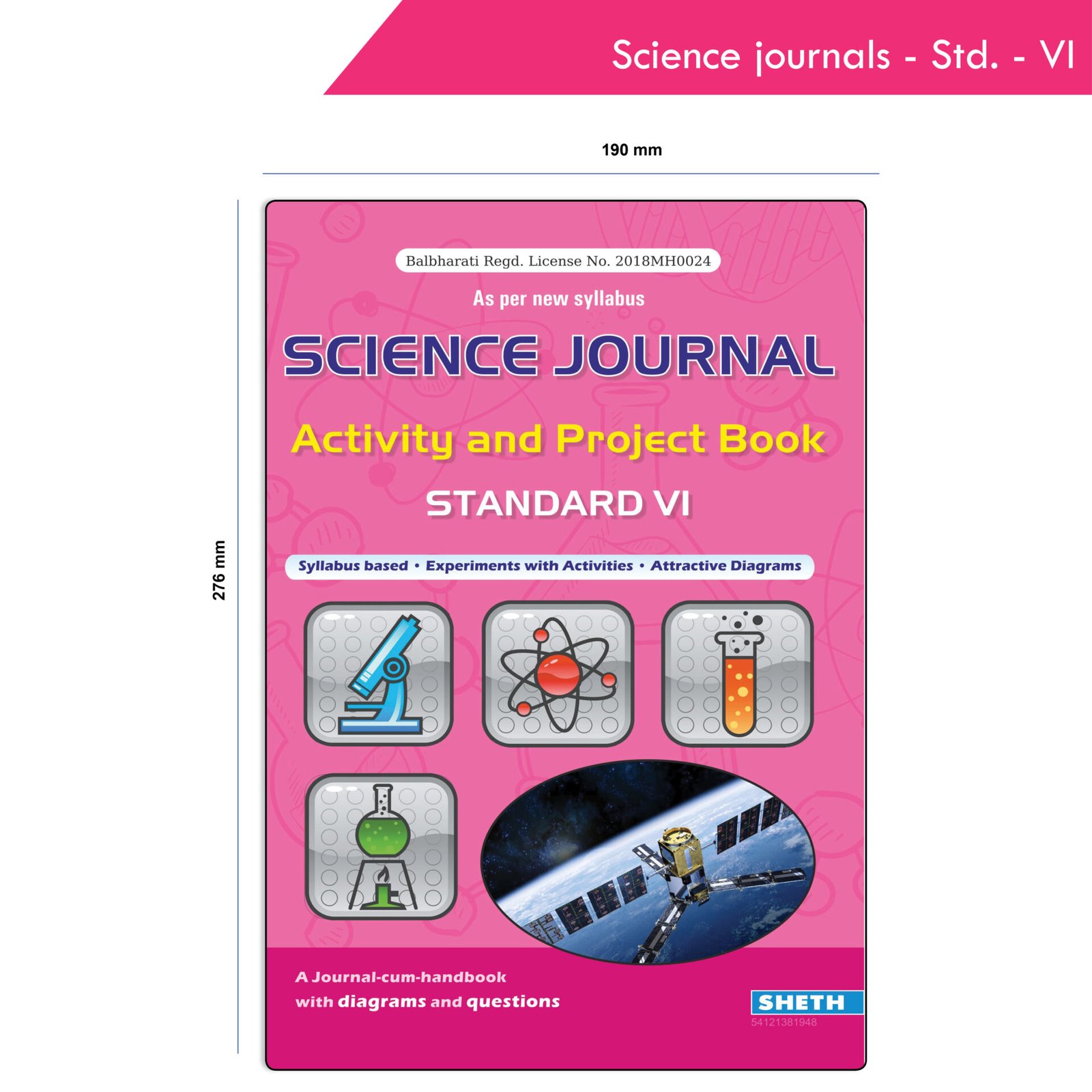 Nigam Science Journal Activity and Project Book Std. 6 2