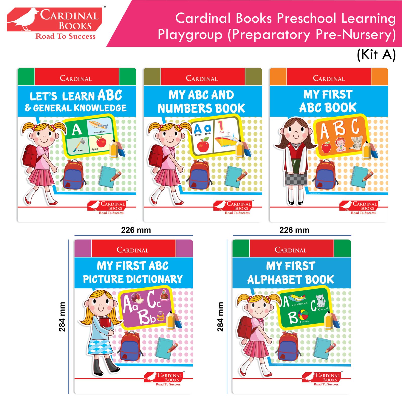 Cardinal Books Preschool Learning Playgroup Kit A (2)