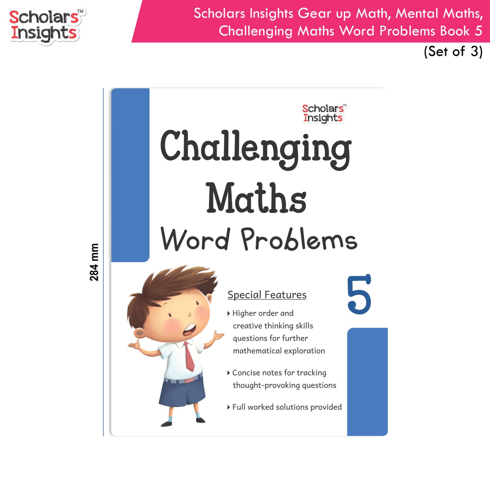 Scholars Insight Combo Set of Maths Workbook 5 (2)