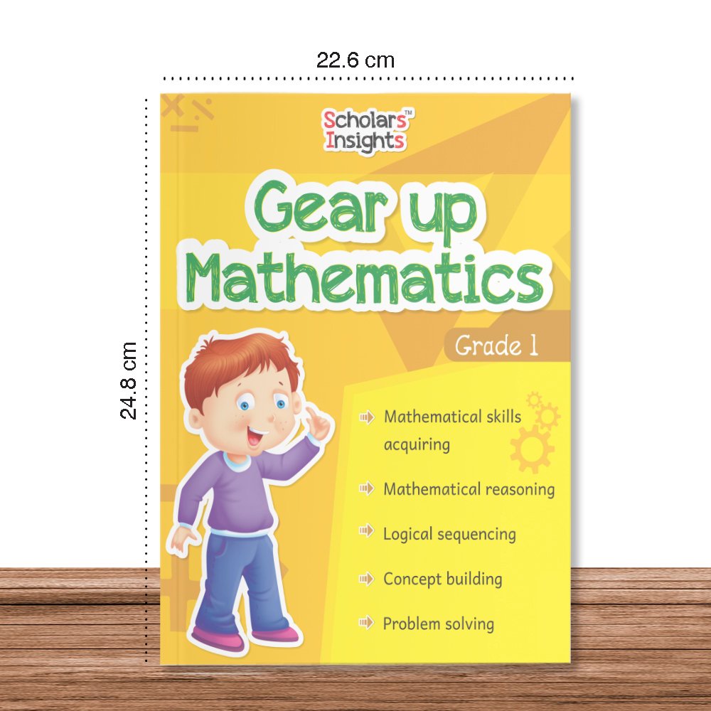 Grade 1 Maths Combo Workbooks Set of 4 Mental Maths, Gear up, Olympiad, Challenging Maths (2)
