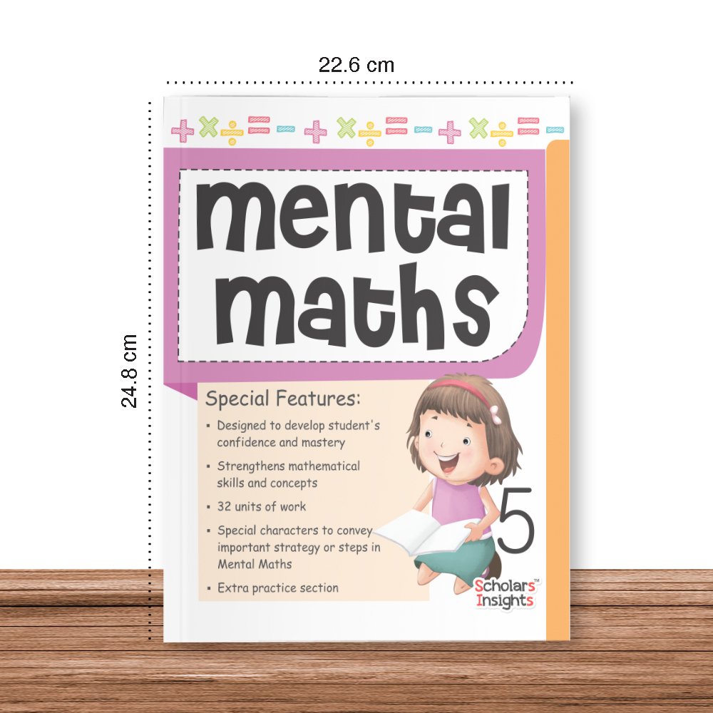 Grade 5 Maths Combo Workbooks Set of 4 Mental Maths, Gear up, Olympiad, Challenging Maths (2)