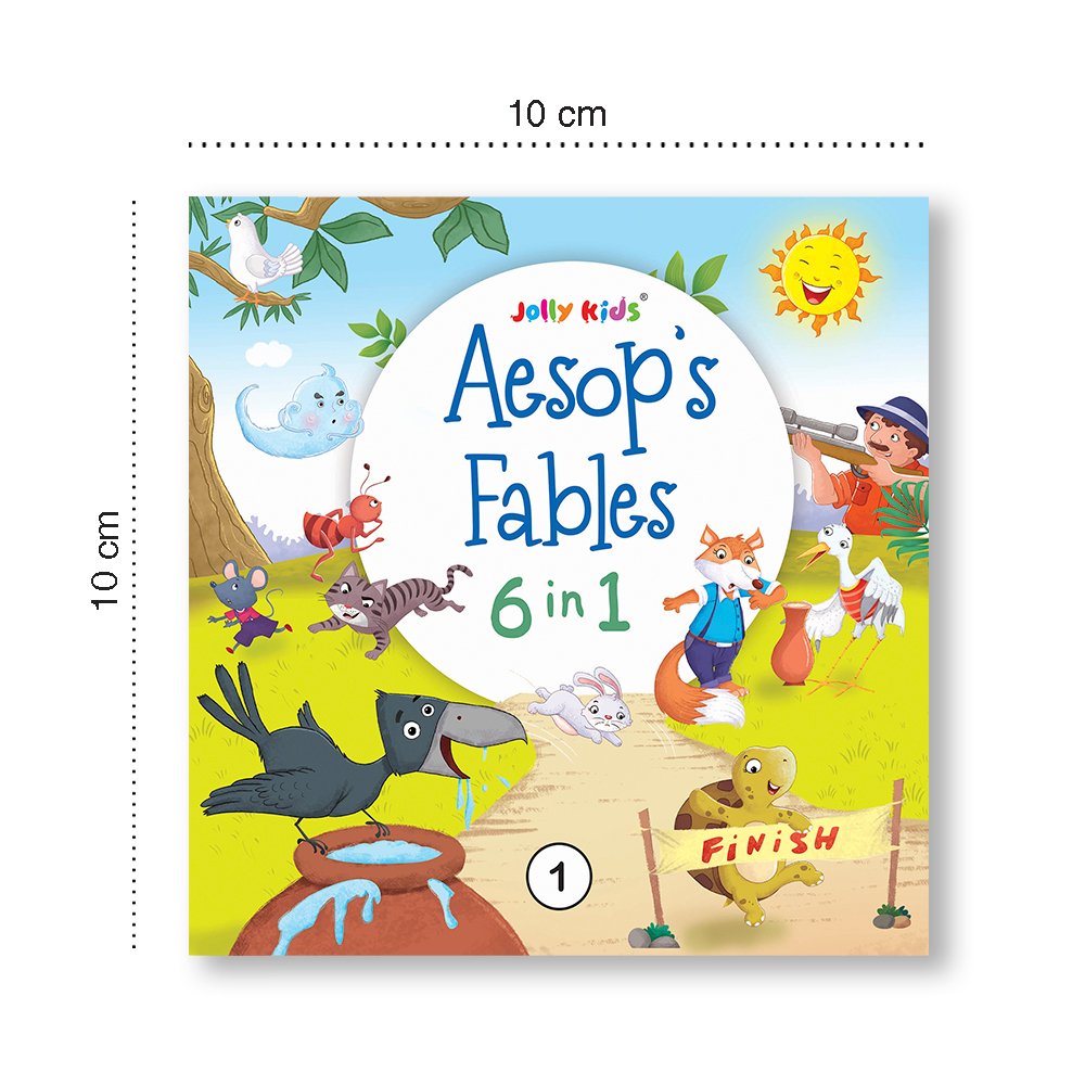 Jolly Kids Aesops Fables 6 in 1 Books Set of 2 (2)