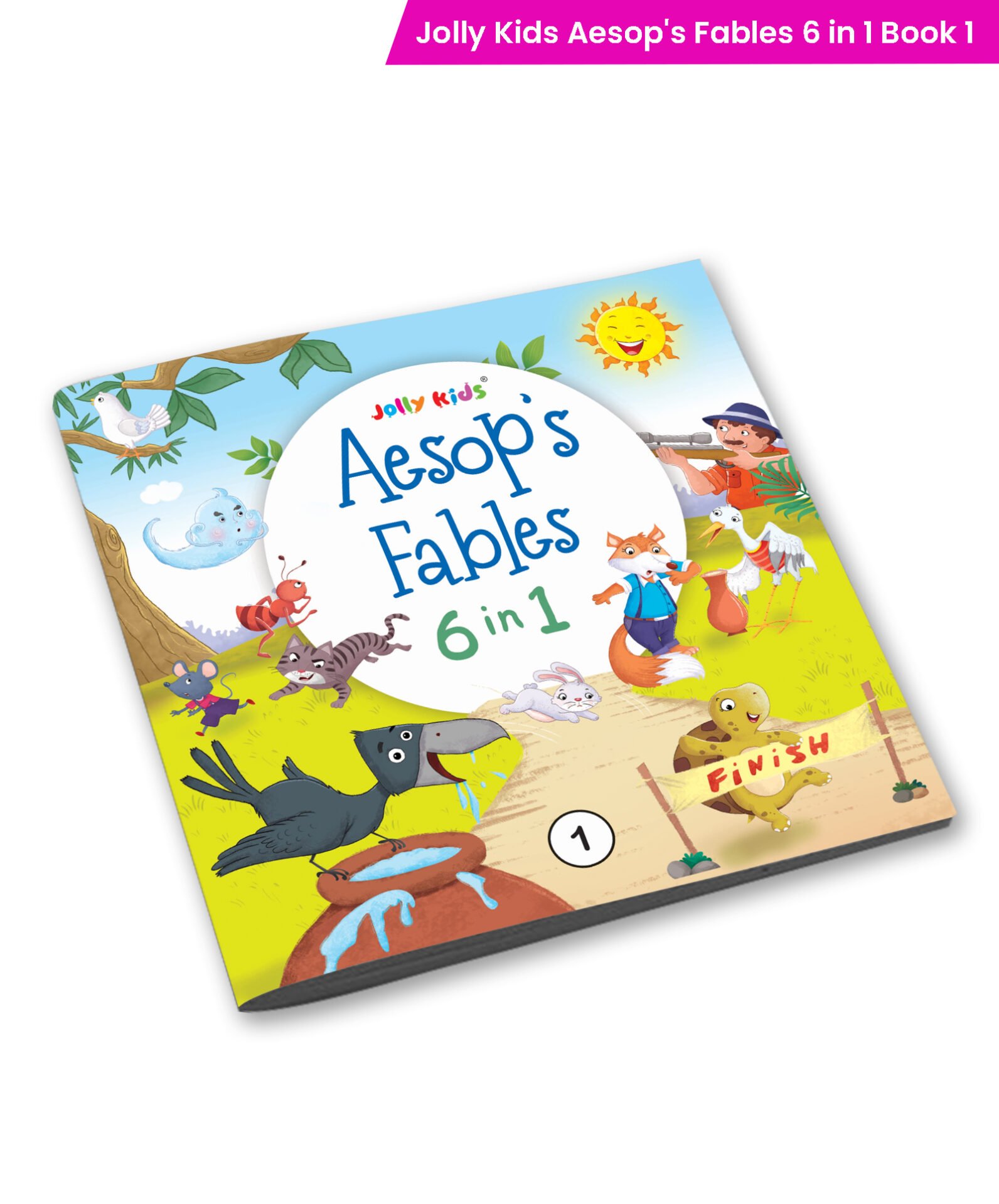 Jolly Kids Aesops Favles 6 in 1 Book 1 (1)
