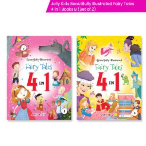 Jolly Kids Beautifully Illustrated Fairy Tales 4 in 1 Books B (Set of 2)