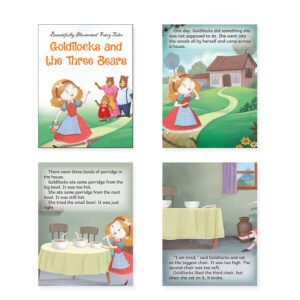 Jolly Kids Beautifully Illustrated Fairy Tales 4 in 1 Books B (Set of 2)